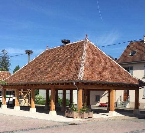 Halle de marché de Durmenach