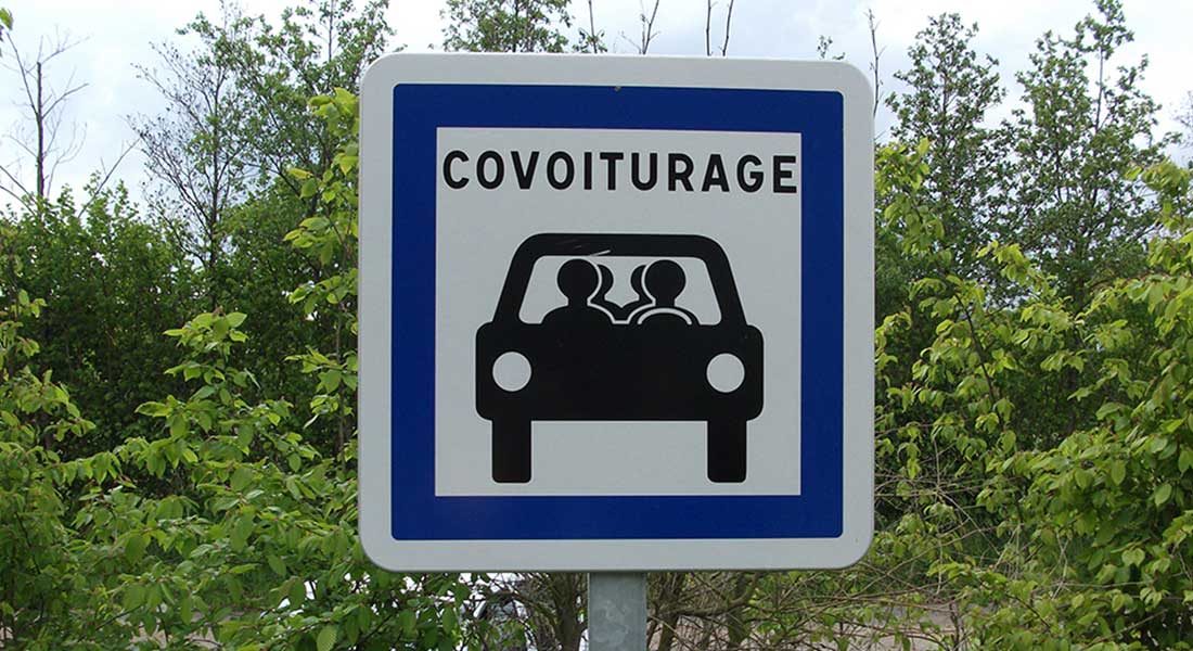 Les aires de covoiturage