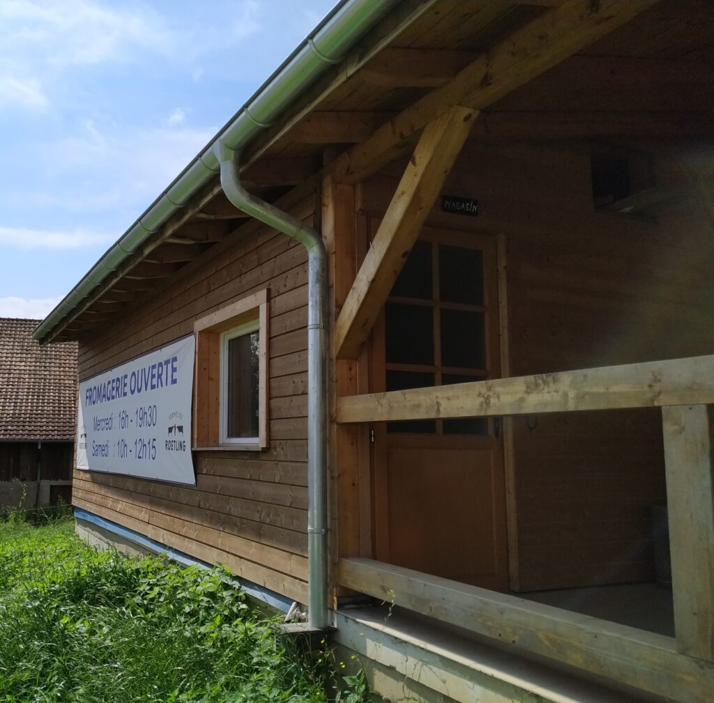 Projet Fromagerie de l'EARL du Roetling : création d'un fromage sundgauvien